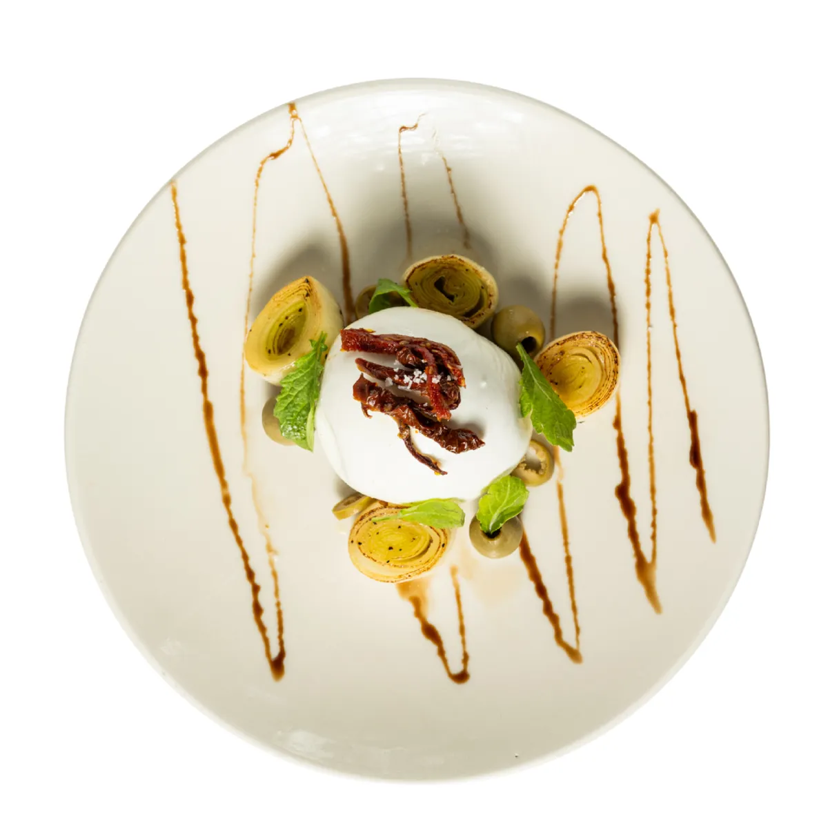 Ver foto de Burrata fresca de búfala
